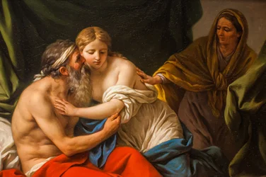 Sara presenteert Hagar aan Abraham