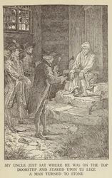 Illustratie voor Kidnapped door Robert Louis Stevenson