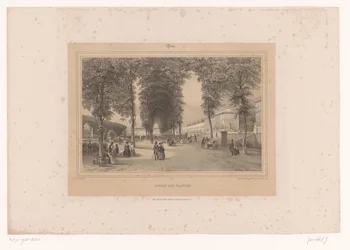 Zicht op de Jardin des Plantes