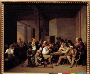 Spelers in een cabaret