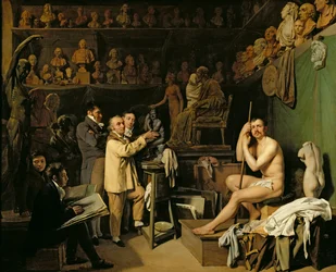 Het atelier van Jean Antoine Houdon (1741-1828)