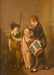 Louis-Léopold Boilly - Mijn kleine soldaten
