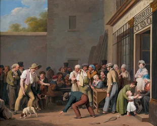 Louis-Léopold Boilly - Het Tonnen Spel