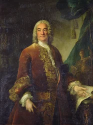 Charles-Francois-Paul Lenormant Tournehem (1684 - 1751), directeur van de koninklijke gebouwen