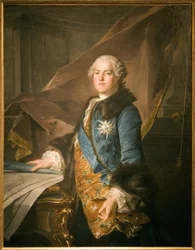 Portret van Abel Francois Poisson, Markies de Marigny (1727-1781)