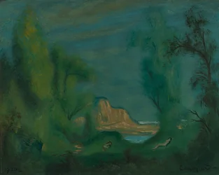 Slapende nimfen, 1920