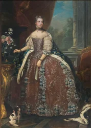 Louise Elisabeth van Frankrijk, ca.1760 (olieverf op doek)