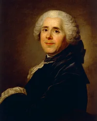 Portret van Pierre Carlet de Chamblain de Marivaux