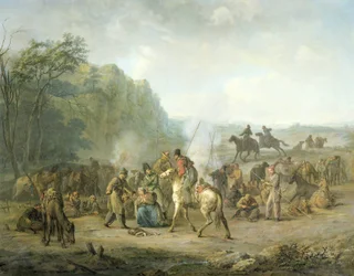 Kozakkenbivak, 1813