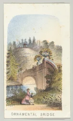 Sierbrug, uit de serie, Uitzichten in Central Park, New York, Deel 2, 1864