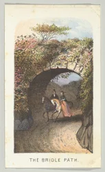 Het ruiterpad, uit de serie, Uitzichten in Central Park, New York, Deel 2, 1864
