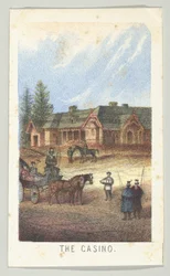 Het Casino, uit de serie, Uitzichten in Central Park, New York, Deel 3