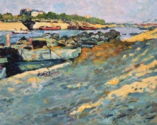 Schuit op de Seine