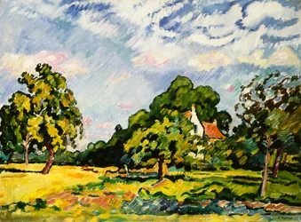 Landschap in Normandië