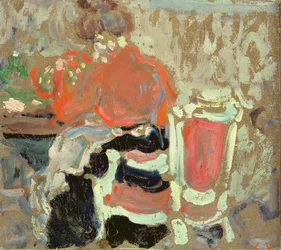 Zittende vrouw