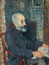 De beeldhouwer Francois Valtat, oudoom van Louis Valtat