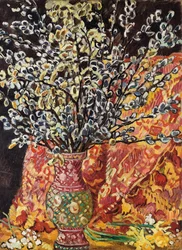 Vaas met Bloemen