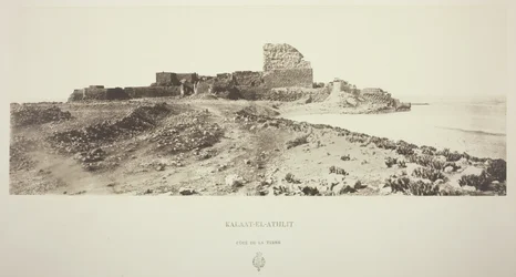 Kalatt-El-Athlit, zijde van het land