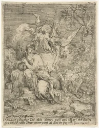 Hagar en Ismaël in de woestijn