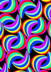 Regenboogdruk