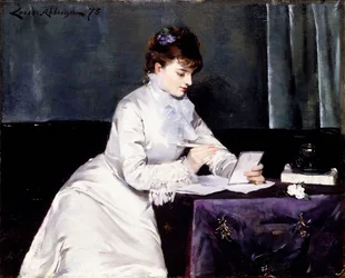 Portret van Madame Lucien Guitry, 1876
