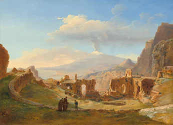 Het Romeinse theater in Taormina