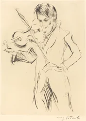 Portret van Andreas Weissgaerber, 1919