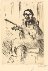 Portret van Andreas Weissgaerber, 1919