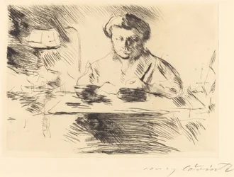 De Vrouw van de Kunstenaar, 1918