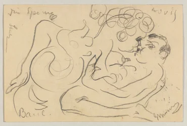 Lovis Corinth aan Carl Strathmann: Postkaart, poststempel 25 maart 1908