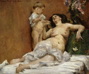 Moeder en kind, 1906