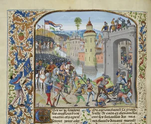 De Slag bij Caen in 1346, ca. 1470-1475
