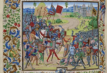 De Slag bij Duinkerken op 25 Mei 1383, ca. 1470-1475