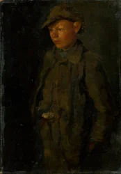 Staande jongen
