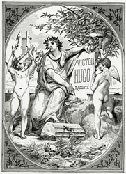 Victor Hugo verteld door een getuige van zijn leven, 19e eeuw (gravure)
