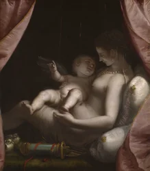 Venus en Cupido