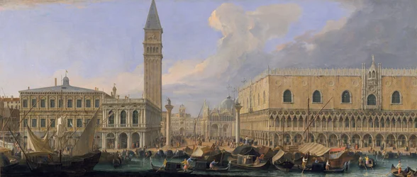 De Molo, Venetië, vanaf het Bacino di San Marco