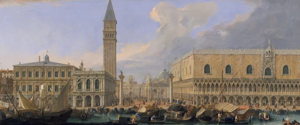 De Molo, Venetië, vanaf het Bacino di San Marco