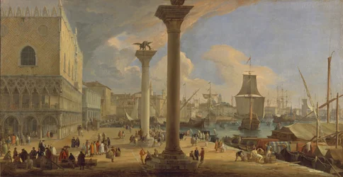 De Molo met het Dogepaleis, ca. 1710