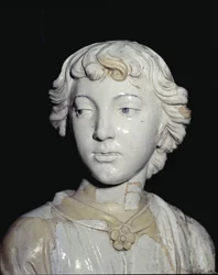 Engel die een Kaars Vasthoudt (detail)