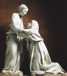 Italië, Pistoia, Kerk van San Giovanni Fuor Civitas, Visitatie
