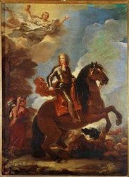 Karel II van Spanje (schilderij op doek)
