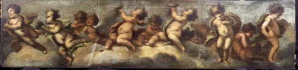 Putti aan het spelen