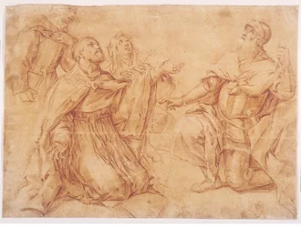 Heiligen Augustinus, Nicolaas van Tolentino, Teresa en Willem