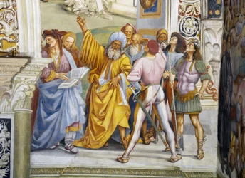 Apocalyps, uit het Laatste Oordeel fresco cyclus