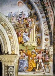 Apocalyps, uit Laatste Oordeel fresco cyclus
