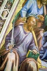 Apostelen, detail van Sint Paulus