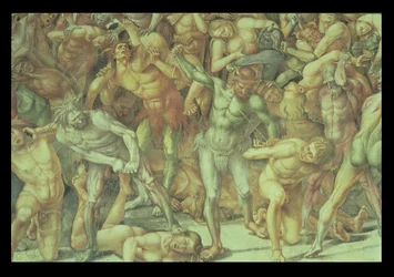 De hel, uit het Laatste Oordeel (detail)