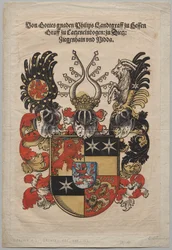 Wapen van Filips, landgraaf van Hessen