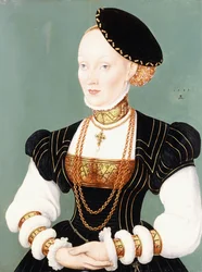 Portret van Anne van Denemarken
